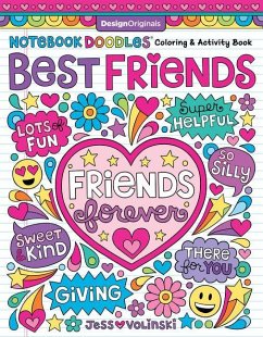 Notebook Doodles Best Friends: Coloring & Activity Book - Volinksi, Jess