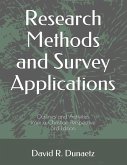 Research Methods and Survey Applications: Outlines and Activities from a Christian Perspective, 3rd Edition