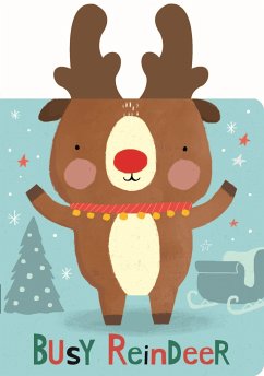 Snuggles: Busy Reindeer: Board Books with Plush Ears - B E S
