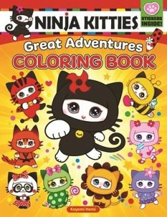 Ninja Kitties Great Adventures Coloring Book - Harai, Kayomi