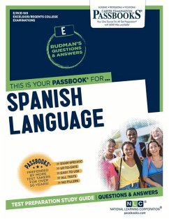 Spanish Language (Rce-109): Passbooks Study Guide Volume 109 - National Learning Corporation