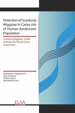 Detection of Scardovia Wiggsiae in Caries risk of Human Adolescent Population: Scardovia Wiggsiae -A Risk Indicator for Dental Caries Assessment - Amritharaj, Vijay; Sanjeev, Kavitha; Sekar, Mahalakshmi