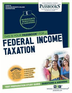 Federal Income Taxation (Rce-16): Passbooks Study Guide Volume 16 - National Learning Corporation