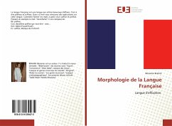 Cover Morphologie de la Langue Française