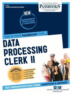 Data Processing Clerk II (C-537): Passbooks Study Guide Volume 537 - National Learning Corporation