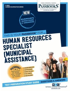 Human Resources Specialist (Municipal Assistance) (C-4842): Passbooks Study Guide Volume 4842 - National Learning Corporation