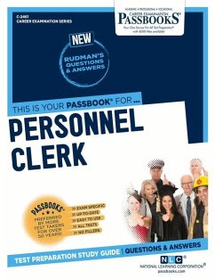 Personnel Clerk (C-2461): Passbooks Study Guide Volume 2461 - National Learning Corporation