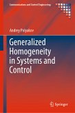 Generalized Homogeneity in Systems and Control (eBook, PDF)
