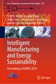 Intelligent Manufacturing and Energy Sustainability (eBook, PDF)