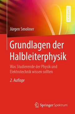 Grundlagen der Halbleiterphysik (eBook, PDF) - Smoliner, Jürgen