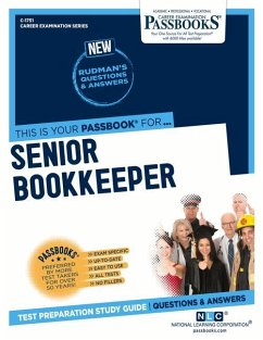 Senior Bookkeeper (C-1751): Passbooks Study Guide Volume 1751 - National Learning Corporation