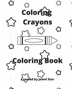 Coloring Crayons Coloring Book - Star, Jewel