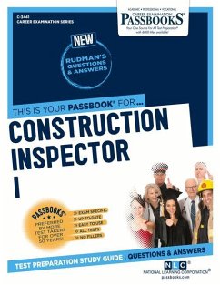 Construction Inspector I (C-3441): Passbooks Study Guide Volume 3441 - National Learning Corporation