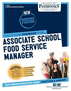 Associate School Food Service Manager (C-4507): Passbooks Study Guide Volume 4507 - National Learning Corporation