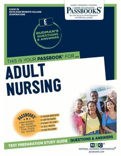 Adult Nursing (Rce-39): Passbooks Study Guide Volume 39 - National Learning Corporation