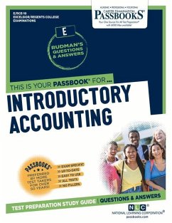 Introductory Accounting (Rce-10): Passbooks Study Guide Volume 10 - National Learning Corporation