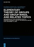 Elementary Theory of Groups and Group Rings, and Related Topics (eBook, ePUB)