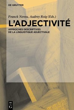 Cover L'Adjectivité (eBook, ePUB)