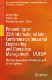 Proceedings on 25th International Joint Conference on Industrial Engineering and Operations Management ¿ IJCIEOM