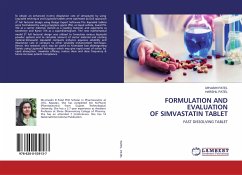 FORMULATION AND EVALUATION OF SIMVASTATIN TABLET - PATEL, URVASHI;PATEL, HARSHIL