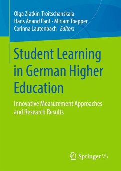 Cover Student Learning in German Higher Education (eBook, PDF)