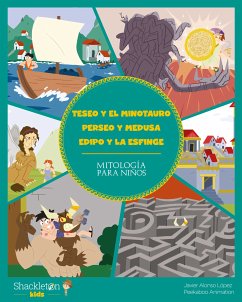 Teseo y el Minotauro. Perseo y Medusa. Edipo y la Esfinge (fixed-layout eBook, ePUB) - Alonso López, Javier