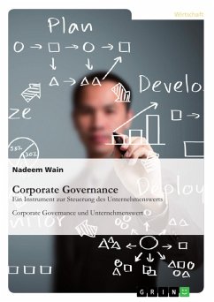 Corporate Governance. Ein Instrument zur Steuerung des Unternehmenswerts (eBook, PDF)