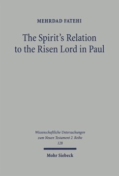 Cover The Spirit's Relation to the Risen Lord in Paul (eBook, PDF)