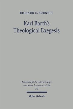 Karl Barth's Theological Exegesis (eBook, PDF) - E. Burnett, Richard