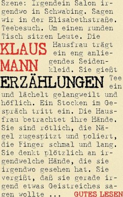 Klaus Mann - Erzählungen (eBook, ePUB)