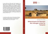 Déterminants de l'épargne des ménages ruraux en Tanzanie