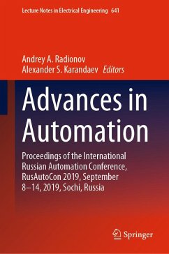 Cover Advances in Automation (eBook, PDF)