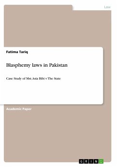 Blasphemy laws in Pakistan - Tariq, Fatima