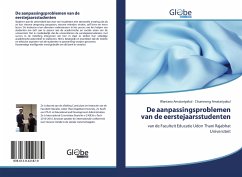 Cover De aanpassingsproblemen van de eerstejaarsstudenten