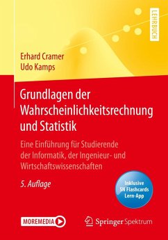 Grundlagen der Wahrscheinlichkeitsrechnung und Statistik (eBook, PDF) - Cramer, Erhard; Kamps, Udo