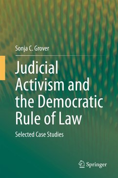 Judicial Activism and the Democratic Rule of Law (eBook, PDF) - Grover, Sonja C.
