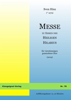 Messe des Heiligen Hilarius - Hinz, Sven