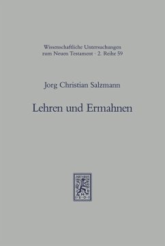 Lehren und Ermahnen (eBook, PDF) - Salzmann, Jörg Ch.
