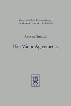 Cover Die 'Minor Agreements' (eBook, PDF)
