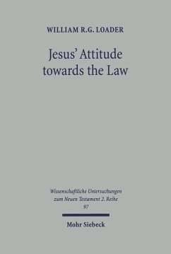 Cover Jesus' Attitude towards the Law (eBook, PDF)