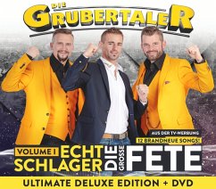 Echt Schlager,Die Große Fete-Deluxe Cd & Dvd - Grubertaler,Die