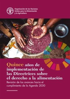 Cover Fifteen Years Implementing the Right to Food Guidelines (Spanish Edition)