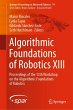 Algorithmic Foundations of Robotics XIII - Bild 1