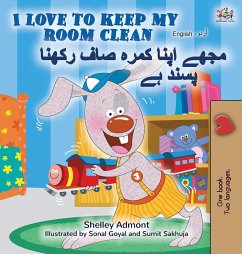 I Love to Keep My Room Clean (English Urdu Bilingual Book) - Admont, Shelley; Books, Kidkiddos