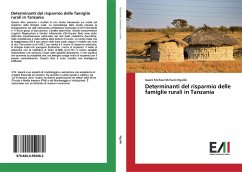 Determinanti del risparmio delle famiglie rurali in Tanzania - Nguliki, Isaack Michael Mchumi