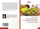 Analyse des défis de l'industrie de l'huile d'olive
