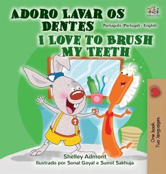 I Love to Brush My Teeth (Portuguese English Bilingual Book - Portugal) - Admont, Shelley; Books, Kidkiddos