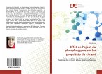 Effet de l¿ajout du phosphogypse sur les propriétés du ciment