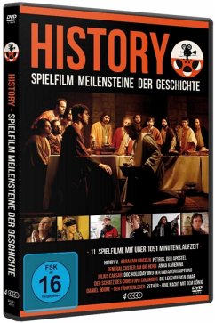 History-Spielfilm Meilensteine der Geschichte DVD-Box - Kenneth Branagh,Derek Jacobi,Simon Shepherd