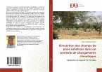 Simulation des champs de pluie sahéliens dans un contexte de changements climatiques